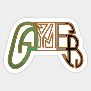 Gaymer Aromantic Sticker